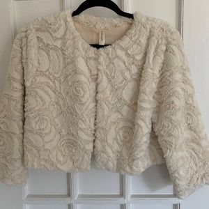 Faux Fur Cropped Jacket